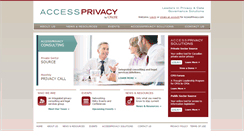 Desktop Screenshot of accessprivacy.com